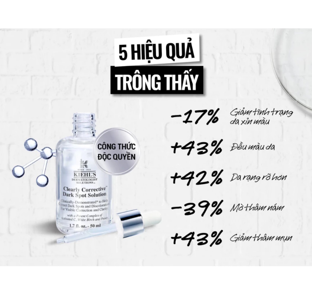 KIEHL CLEARLY CORRECTIVE DARK SPOT CORRECTOR